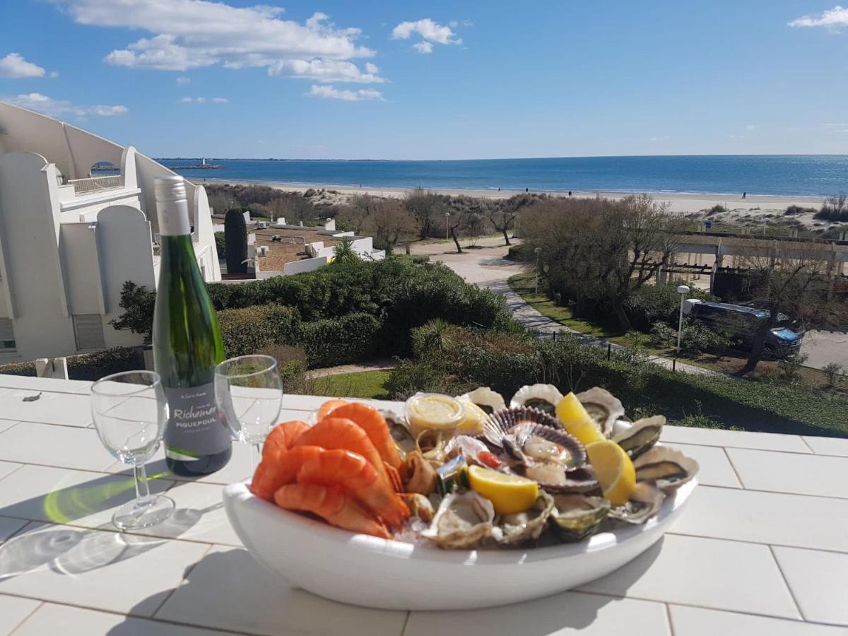 Cnn Ulysse 1 - Appartement Vue Mer Avec Garage La Grande Motte Exteriér fotografie